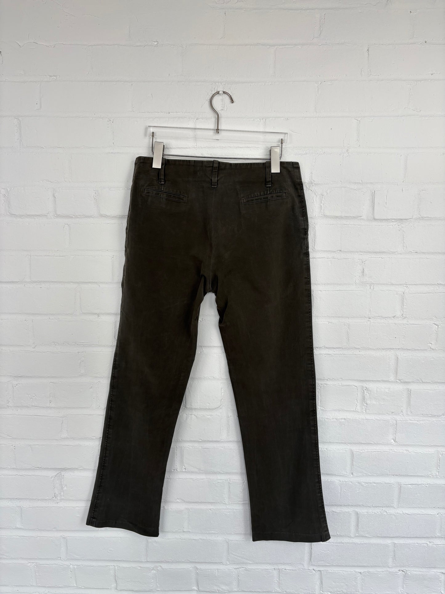 JIL SANDER Waxed Trousers