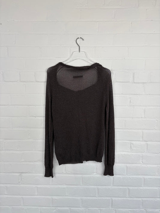 Yohji Yamamoto +NOIR Sparkling Cardigan