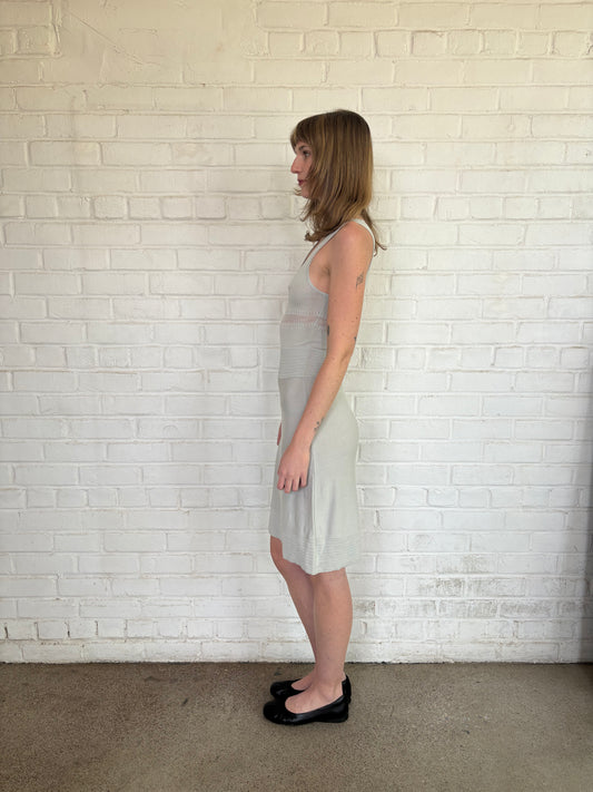 Agnés B Viscose Hole Dress