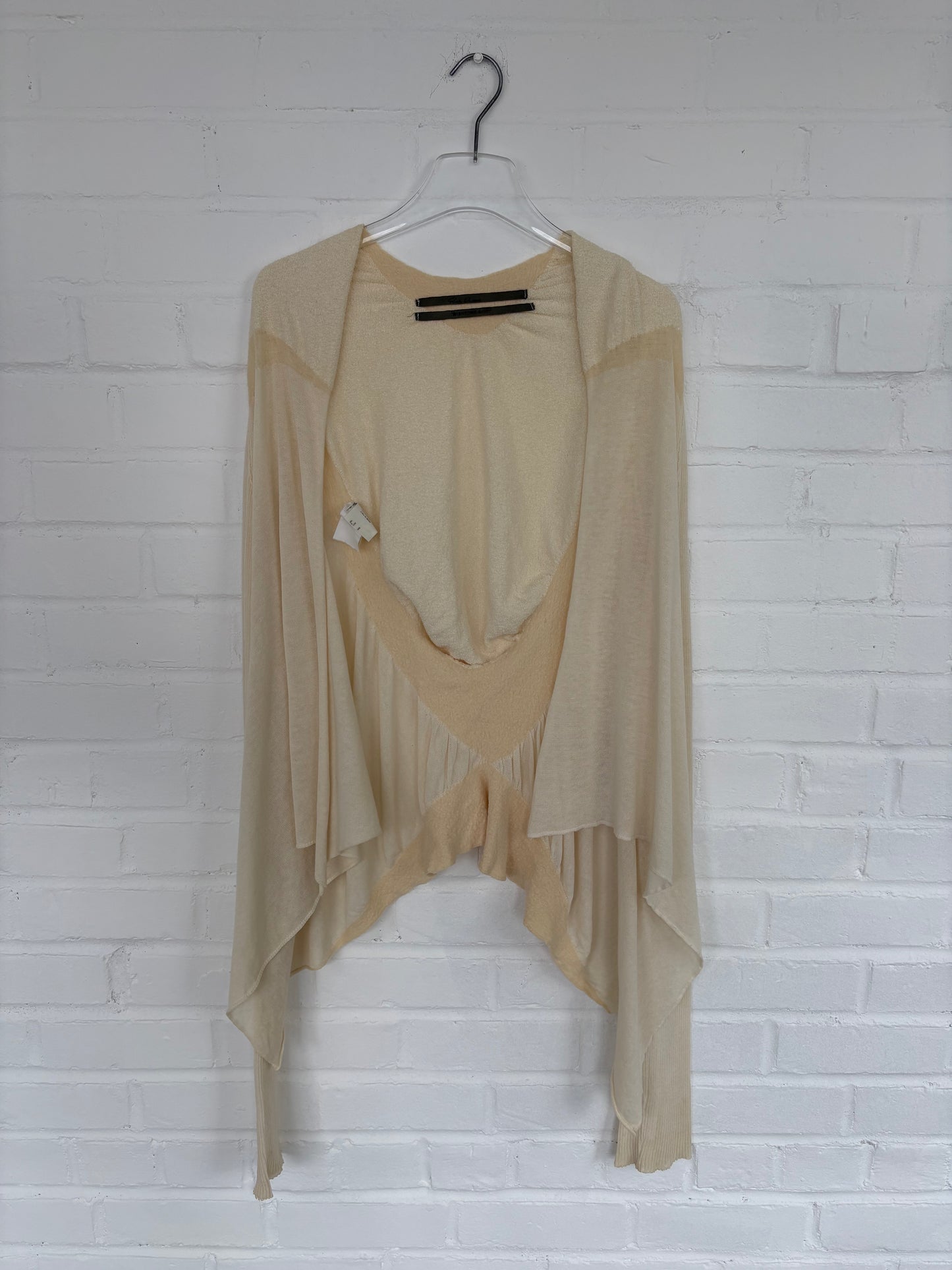 Rick Owens S/S 2007 White Cardigan