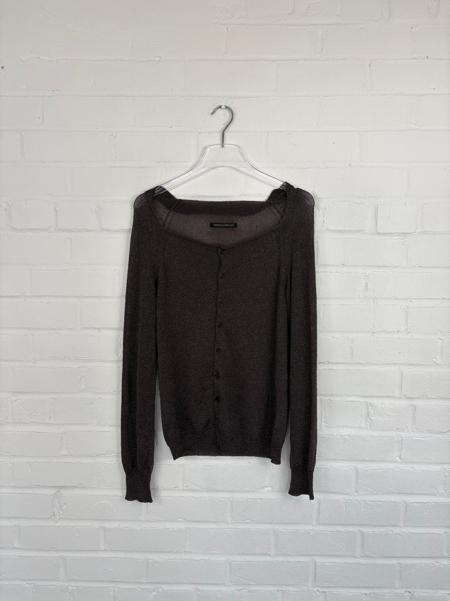 Yohji Yamamoto +NOIR Sparkling Cardigan