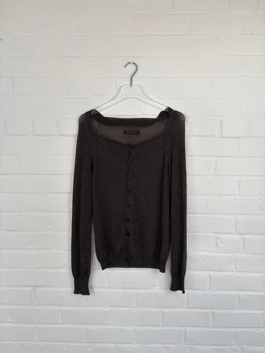 Yohji Yamamoto +NOIR Sparkling Cardigan