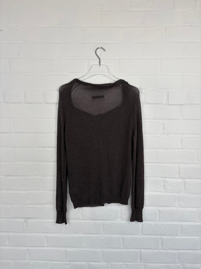 Yohji Yamamoto +NOIR Sparkling Cardigan