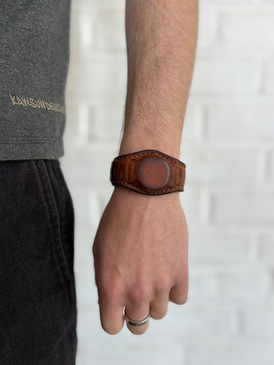 Mihara Yasuhiro Invisible Cowhide Leather Watch