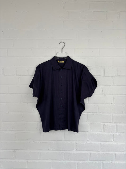 Issey Miyake Plantation Short Sleeve Shirt