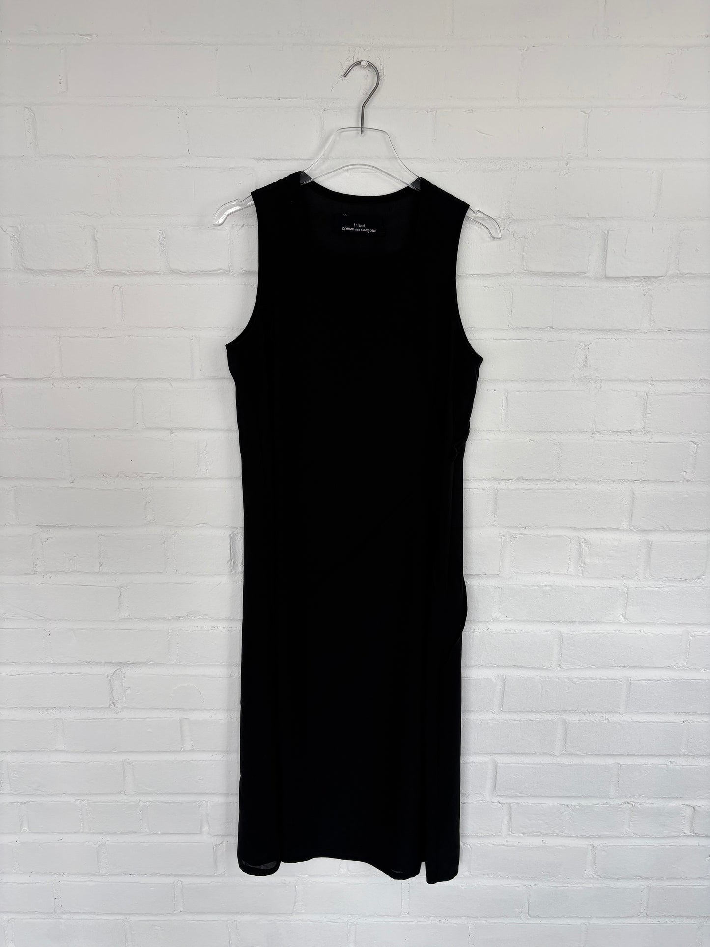 Tricot Comme Des Garçons 1995 Sheer Sleeveless Dress