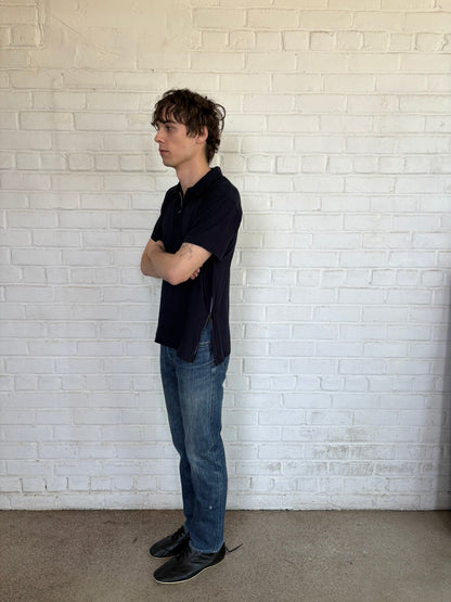 Comme des Garçons Homme Plus 1998 2-Zip Polo Shirt