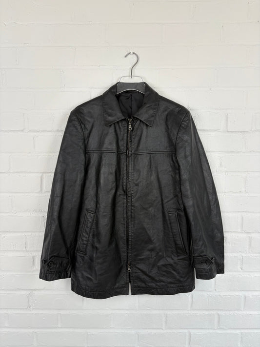 Yohji Yamamoto 1990's Double Zip Leather Jacket