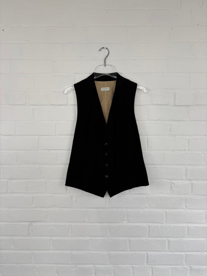 Dries Van Noten 3-Piece Cotton Shawl Collar Suit