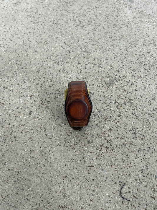 Mihara Yasuhiro Invisible Cowhide Leather Watch