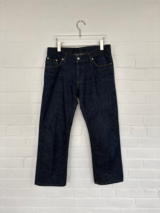 Helmut Lang Low Waist Boot Cut Jeans