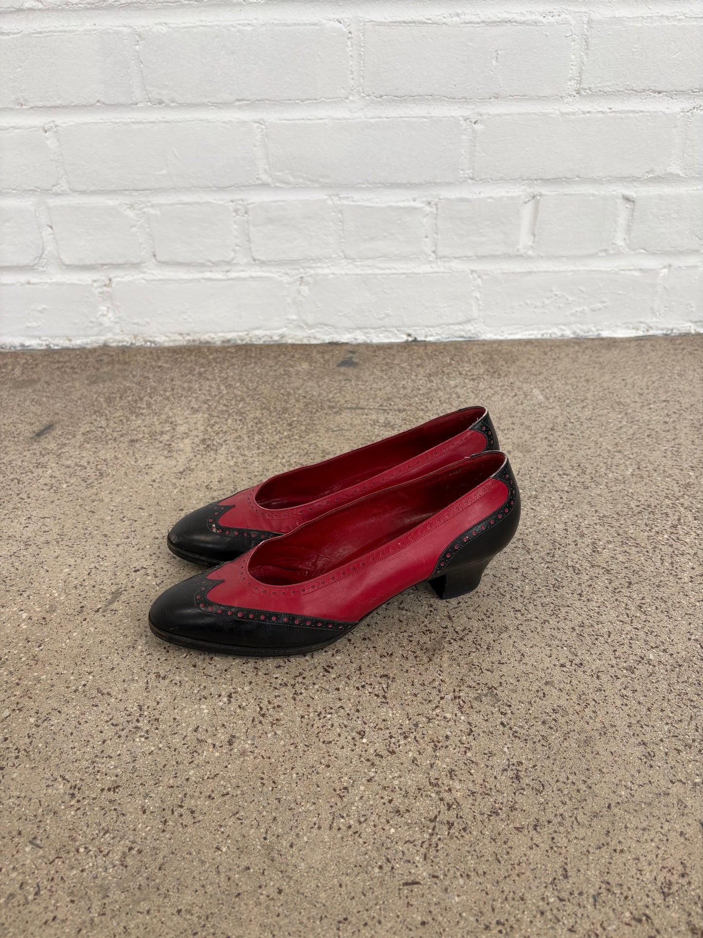 Celine 1980's Perforated Heels