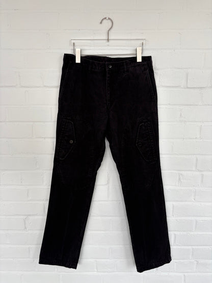 Comme Des Garçons Homme 2004 Dyed Cargo Pants