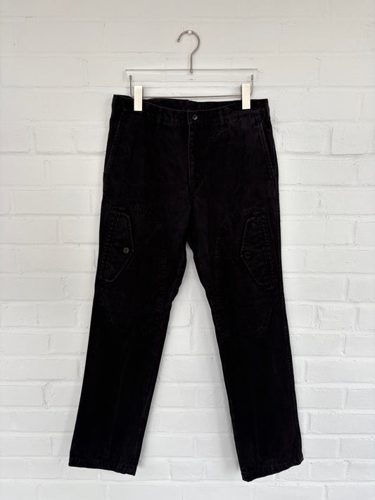 Comme Des Garçons Homme 2004 Dyed Cargo Pants