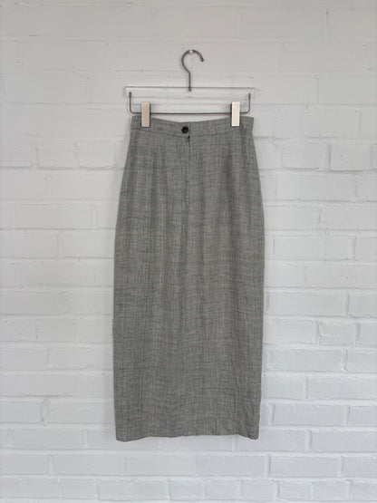 Chantal Thomass Linen Midi Skirt