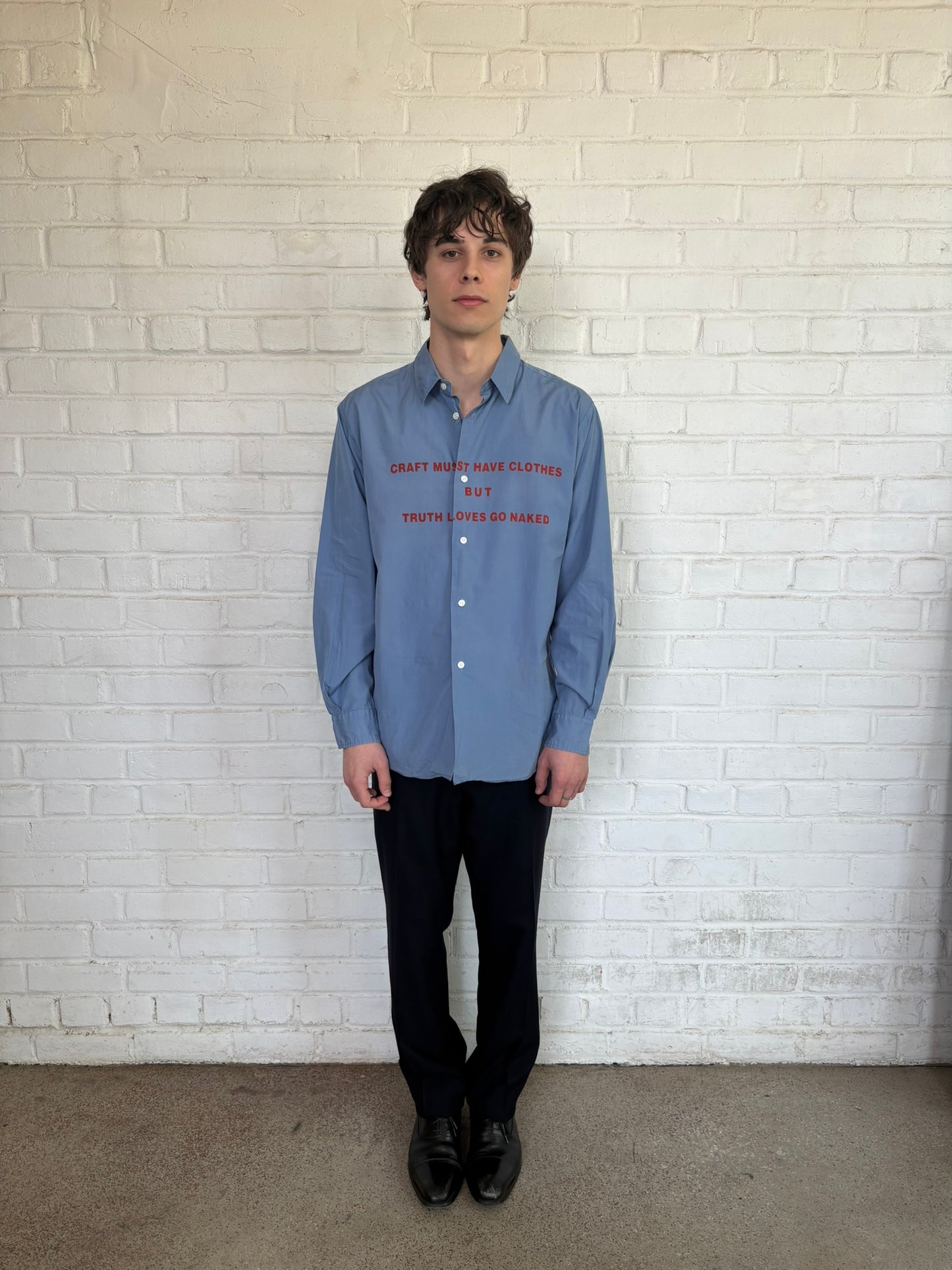 Undercover Vintage Poem Shirt