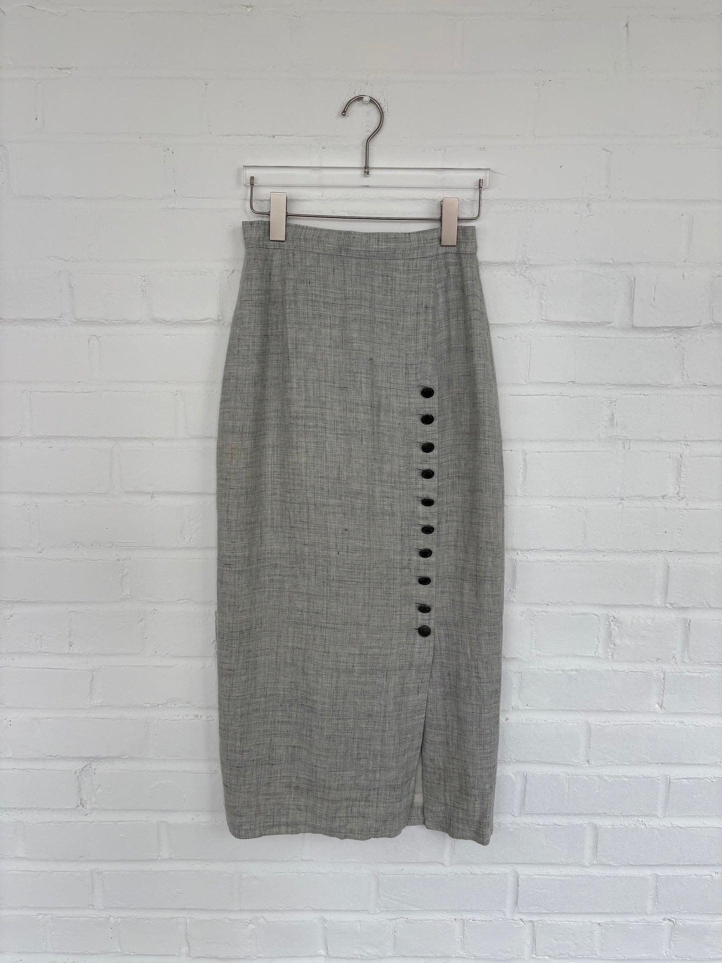 Chantal Thomass Linen Midi Skirt