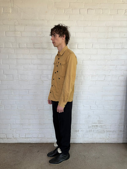 Dries Van Noten Early 2000's Button Decorated Military Shirt