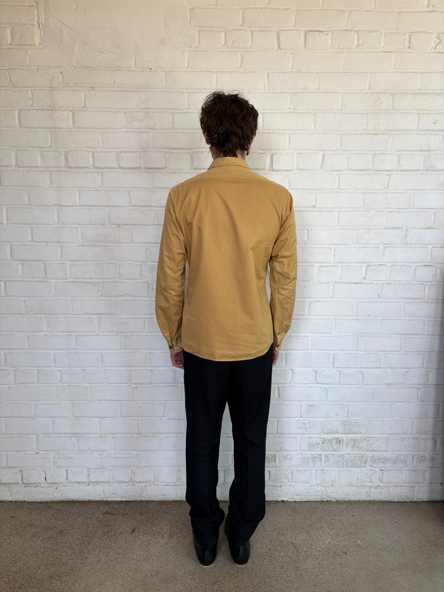 Dries Van Noten Early 2000's Button Decorated Military Shirt