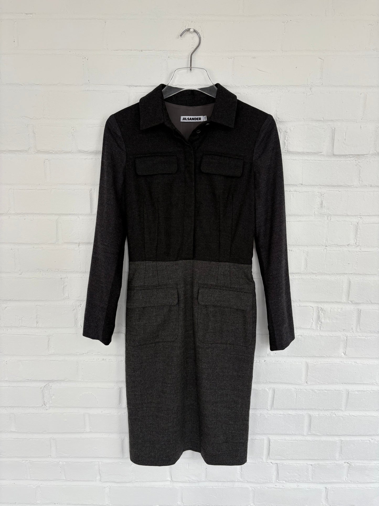 Raf Simons Era Jil Sander Wool Dress