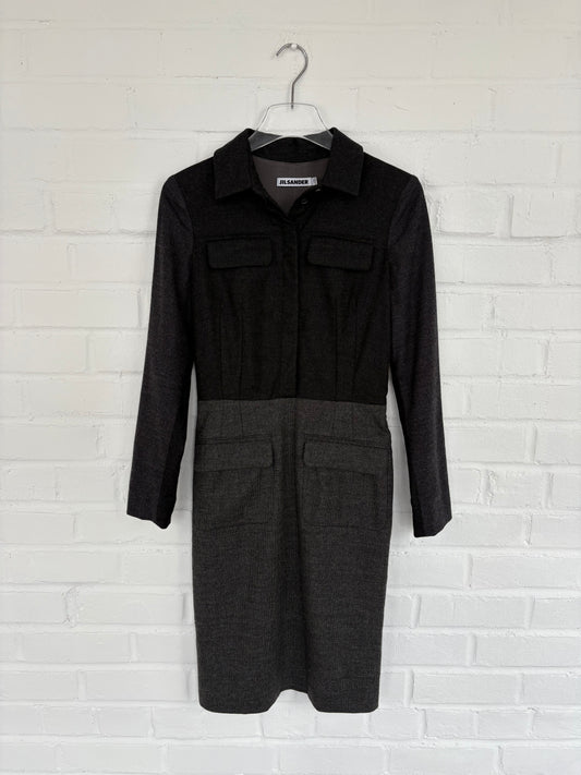 Raf Simons Era Jil Sander Wool Dress