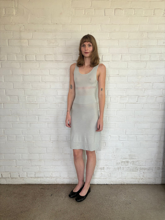 Agnés B Viscose Hole Dress