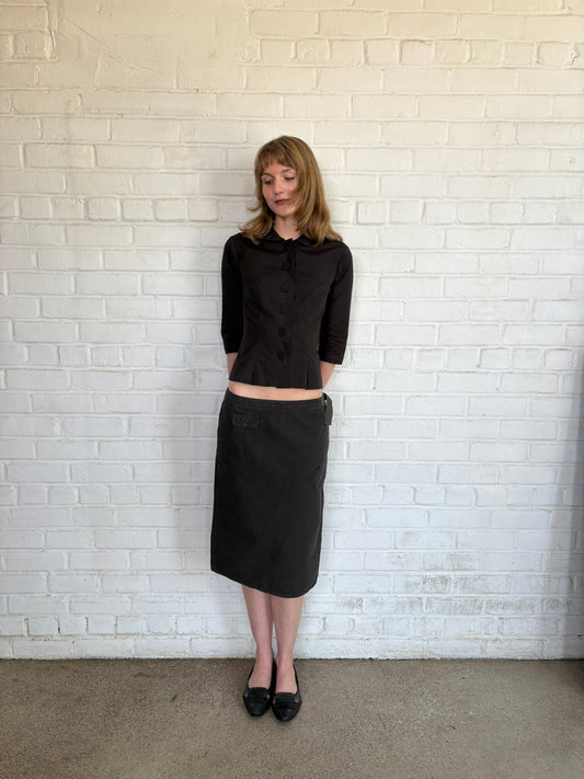 Miu Miu Vintage Cargo Pocket Skirt