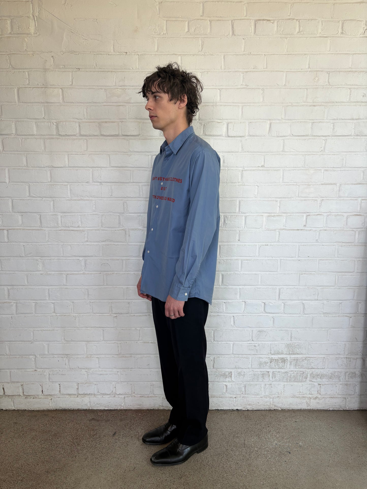 Undercover Vintage Poem Shirt
