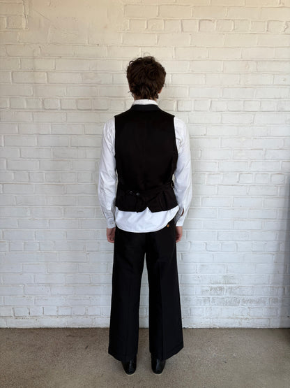 Dries Van Noten 3-Piece Cotton Shawl Collar Suit