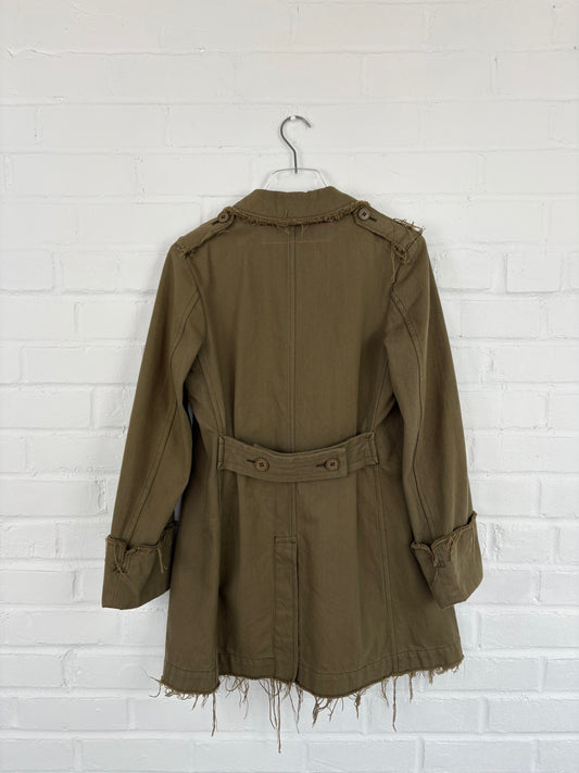 Junya Watanabe MAN 2003 Distressed Military Pea Coat