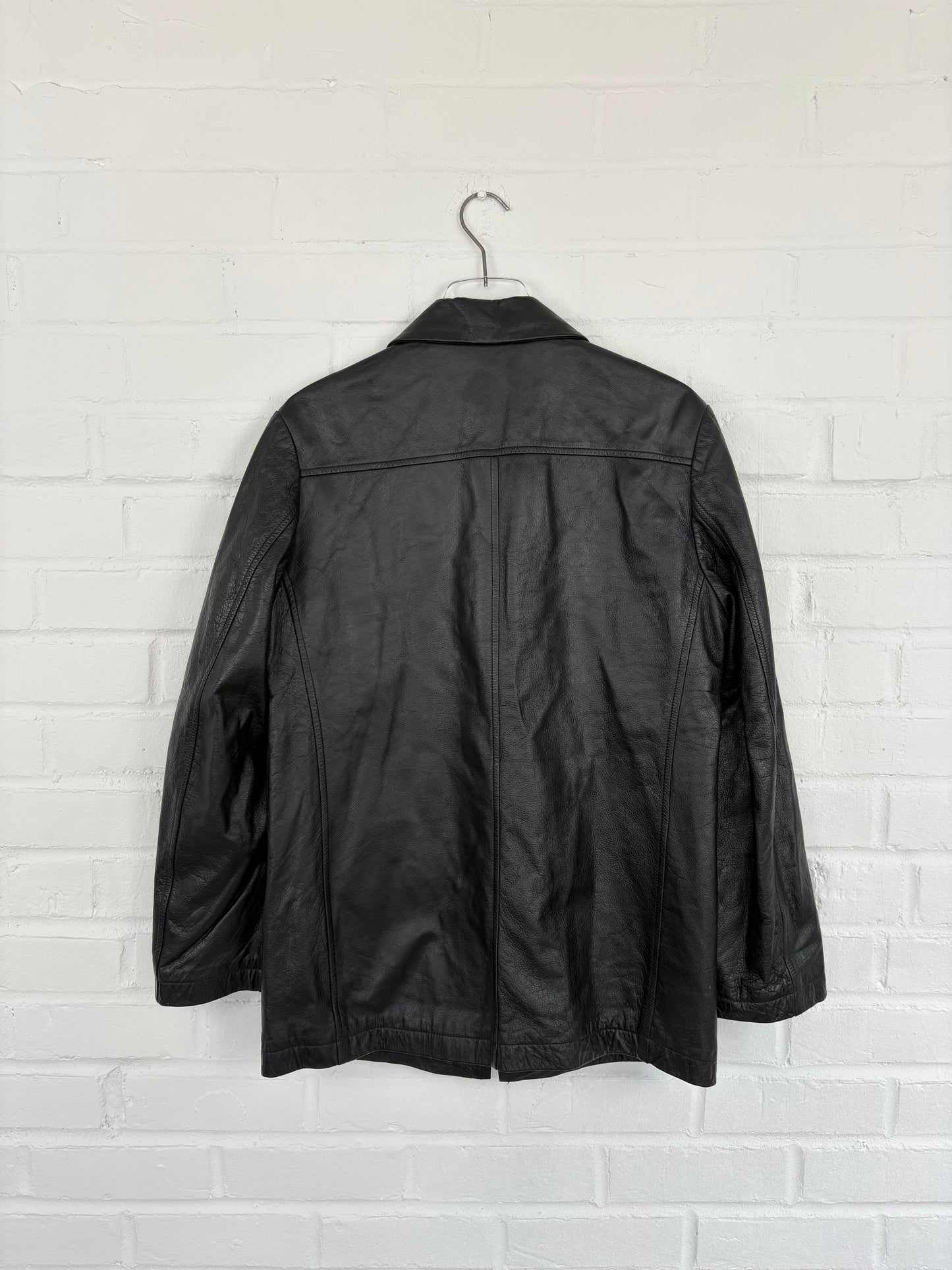 Yohji Yamamoto 1990's Double Zip Leather Jacket