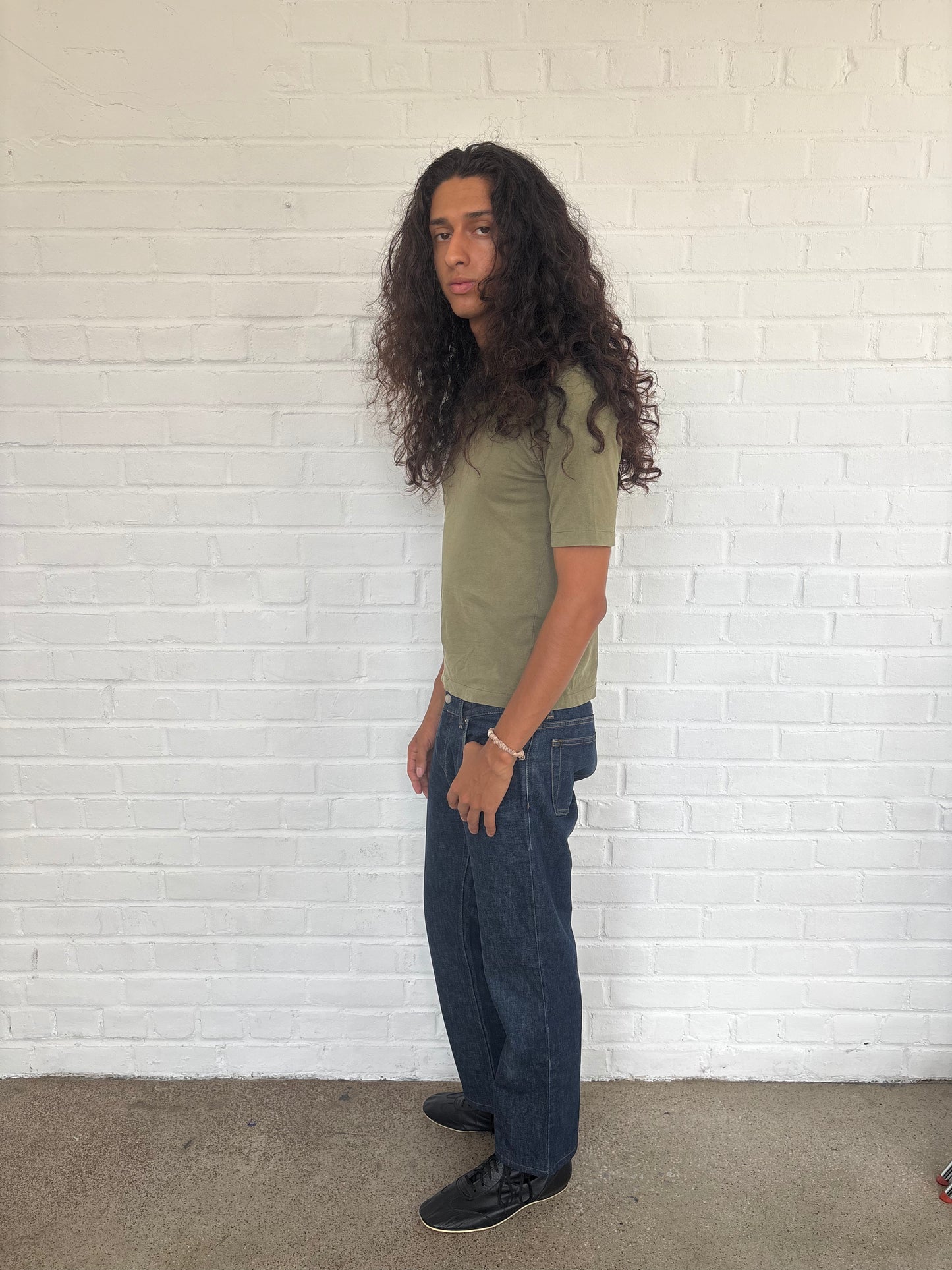 Agnes B Homme 1990's Cotton Tee