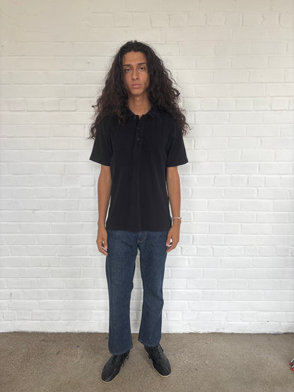 Yohji Yamamoto Cotton Piqué Polo Shirt