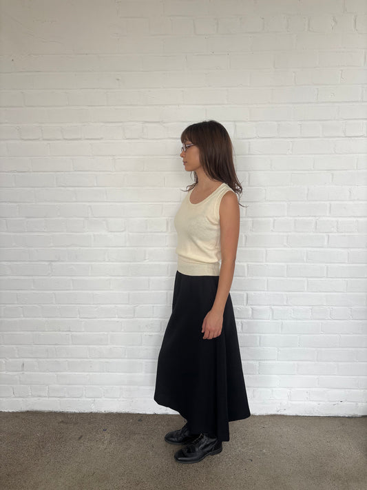Yohji Yamamoto The Ginza Story Wool Skirt